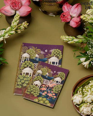 Shaam Gulaabi ~ Soft bind Ruled Notebooks Shaam Gulaabi ~ Soft bind Ruled Notebooks