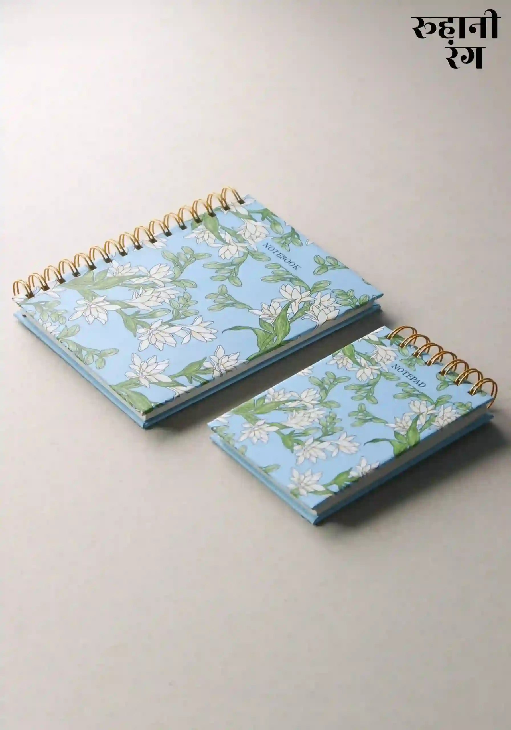 Coloredge Notebook India Rajnigandha Blue - Notebook & Notepad Set – Roohani Rang