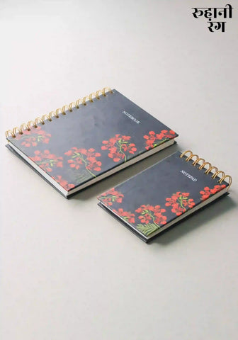 Notebook & Notepad | Gulmohar Black
