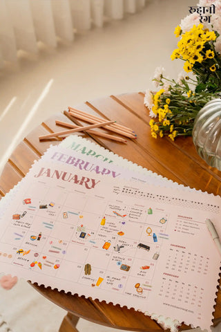 2027 Analog Wall Calendar
