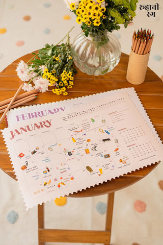 2027 Analog Wall Calendar