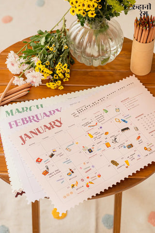 2027 Analog Wall Calendar