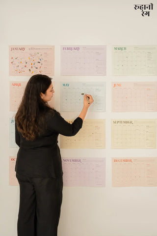 2027 Analog Wall Calendar