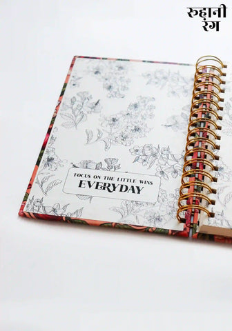 Pansies Yellow Daily Planner