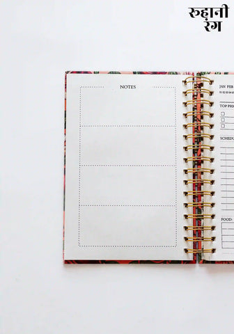 Stripes Blue Daily Planner