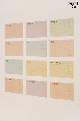 2027 Analog Wall Calendar