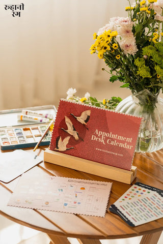 2027 Analog Desk Calendar