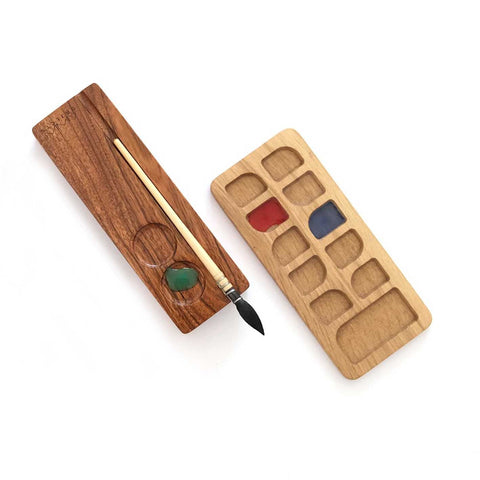 Brush Case +  Water Color Tray