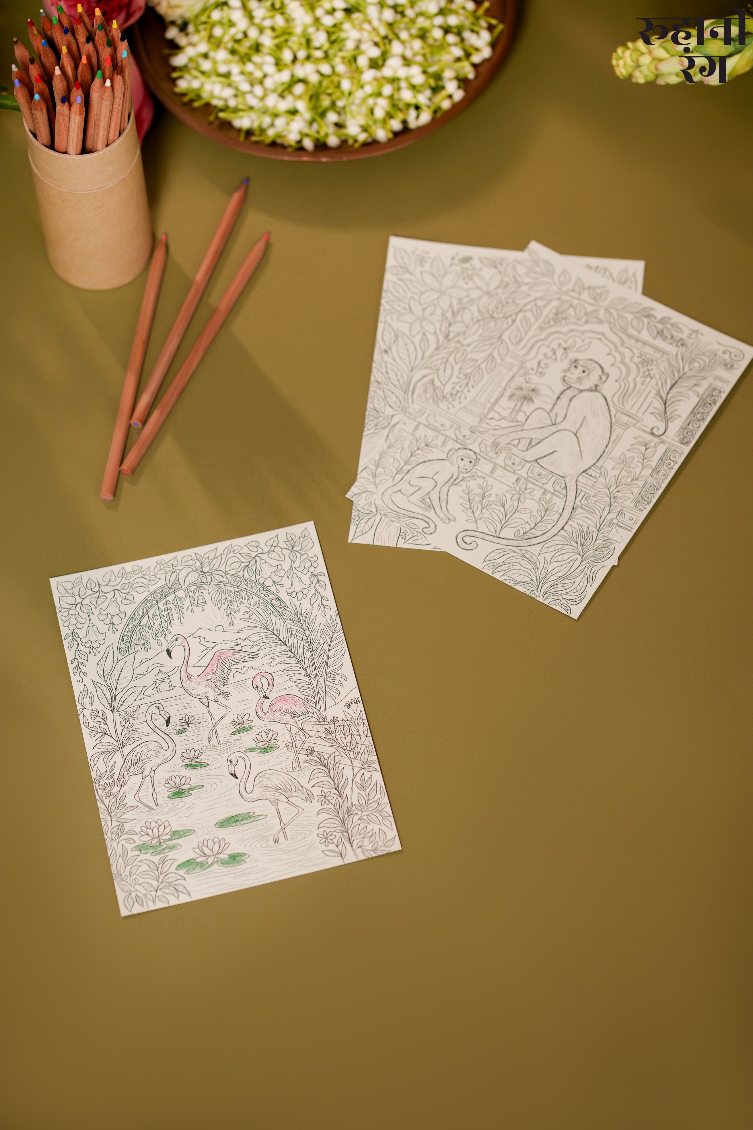 Ve Rang Colouring In Colouring Pages – Roohani Rang