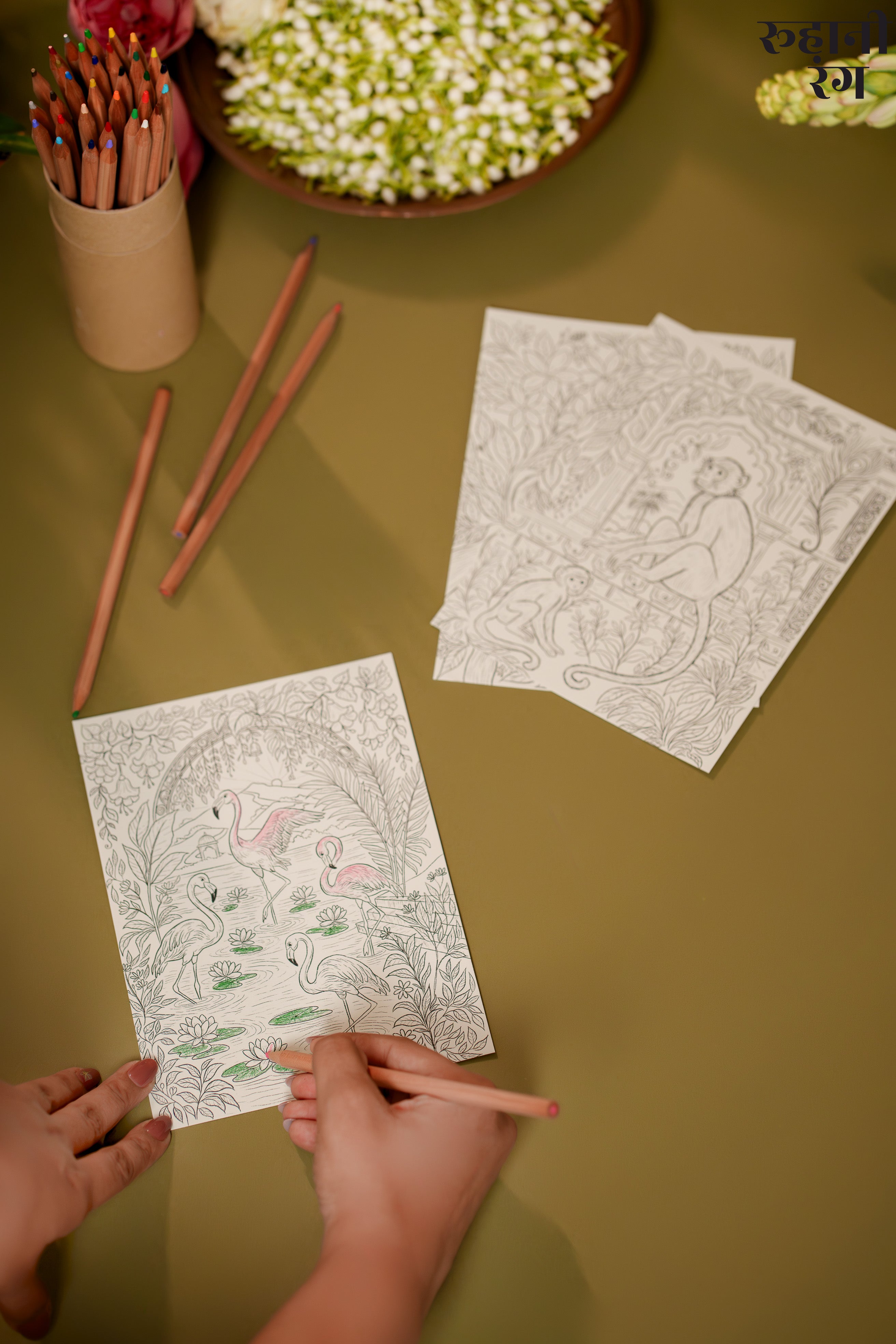 Ve Rang Colouring In Colouring Pages – Roohani Rang