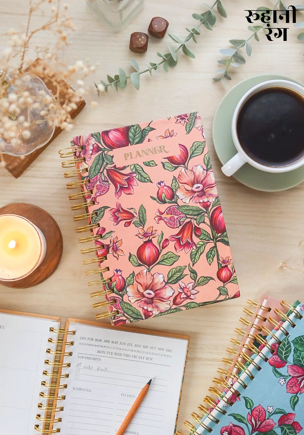 Anar Peach Daily Planner