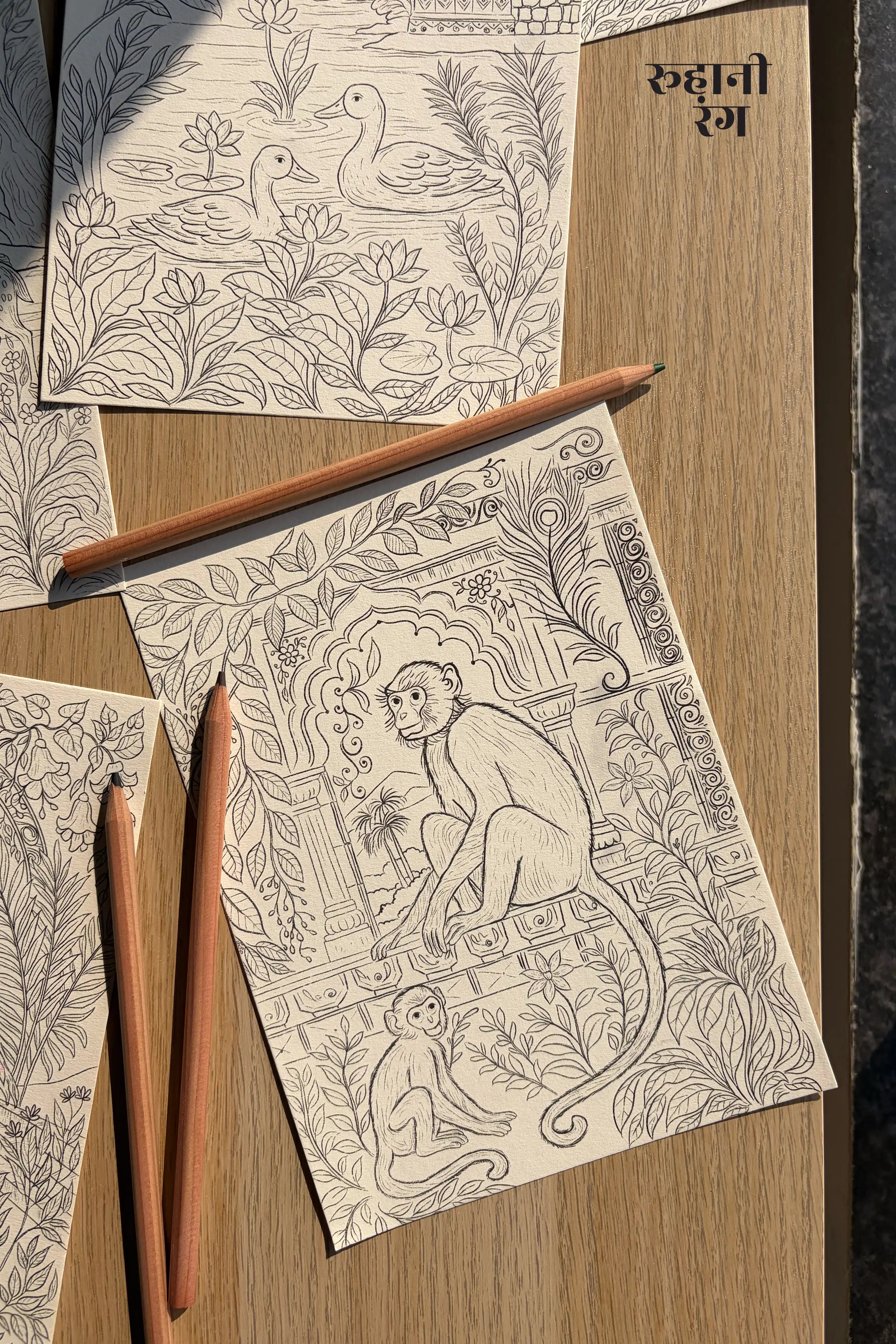 Ve Rang Colouring In Colouring Pages – Roohani Rang