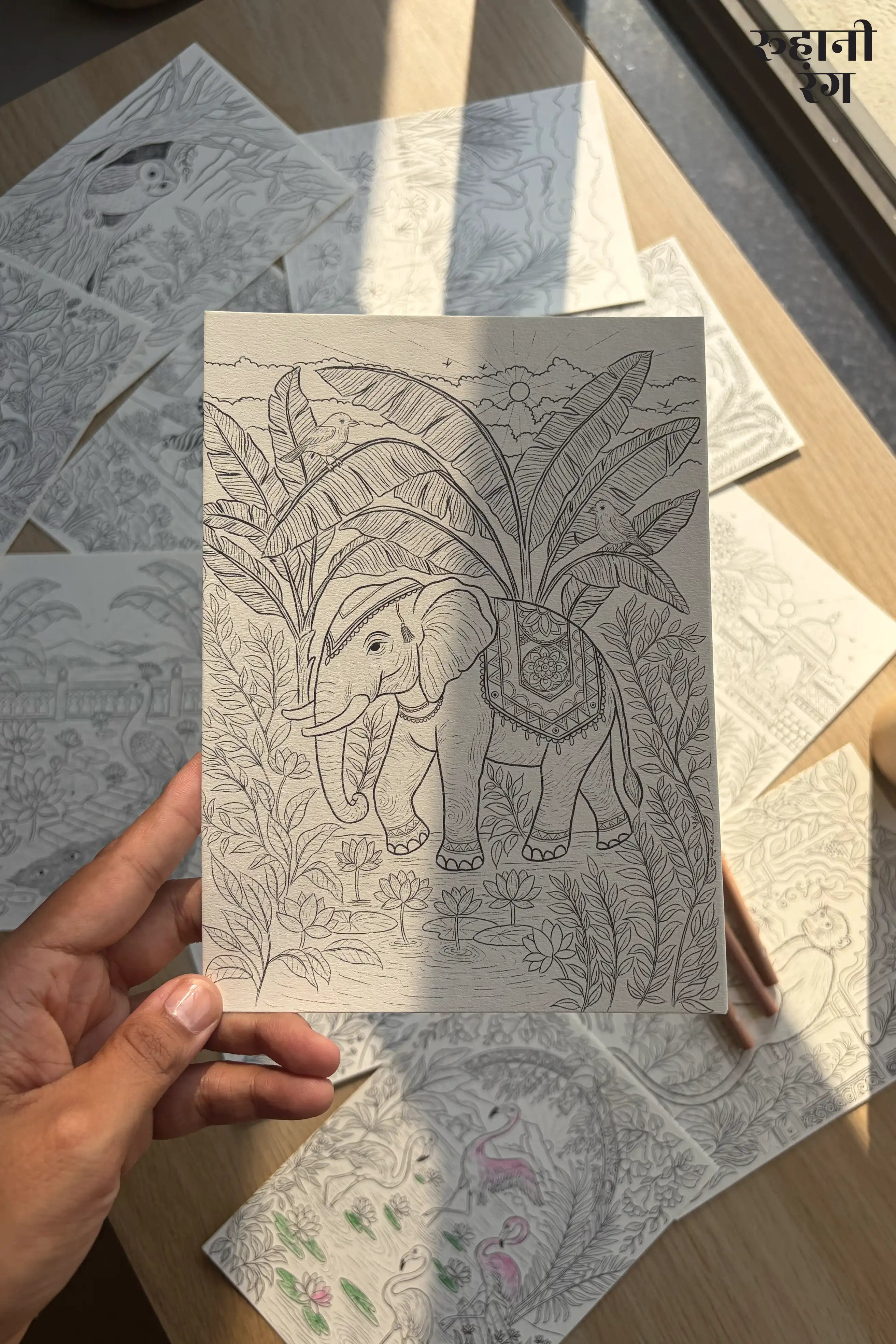 Ve Rang Colouring In Colouring Pages – Roohani Rang