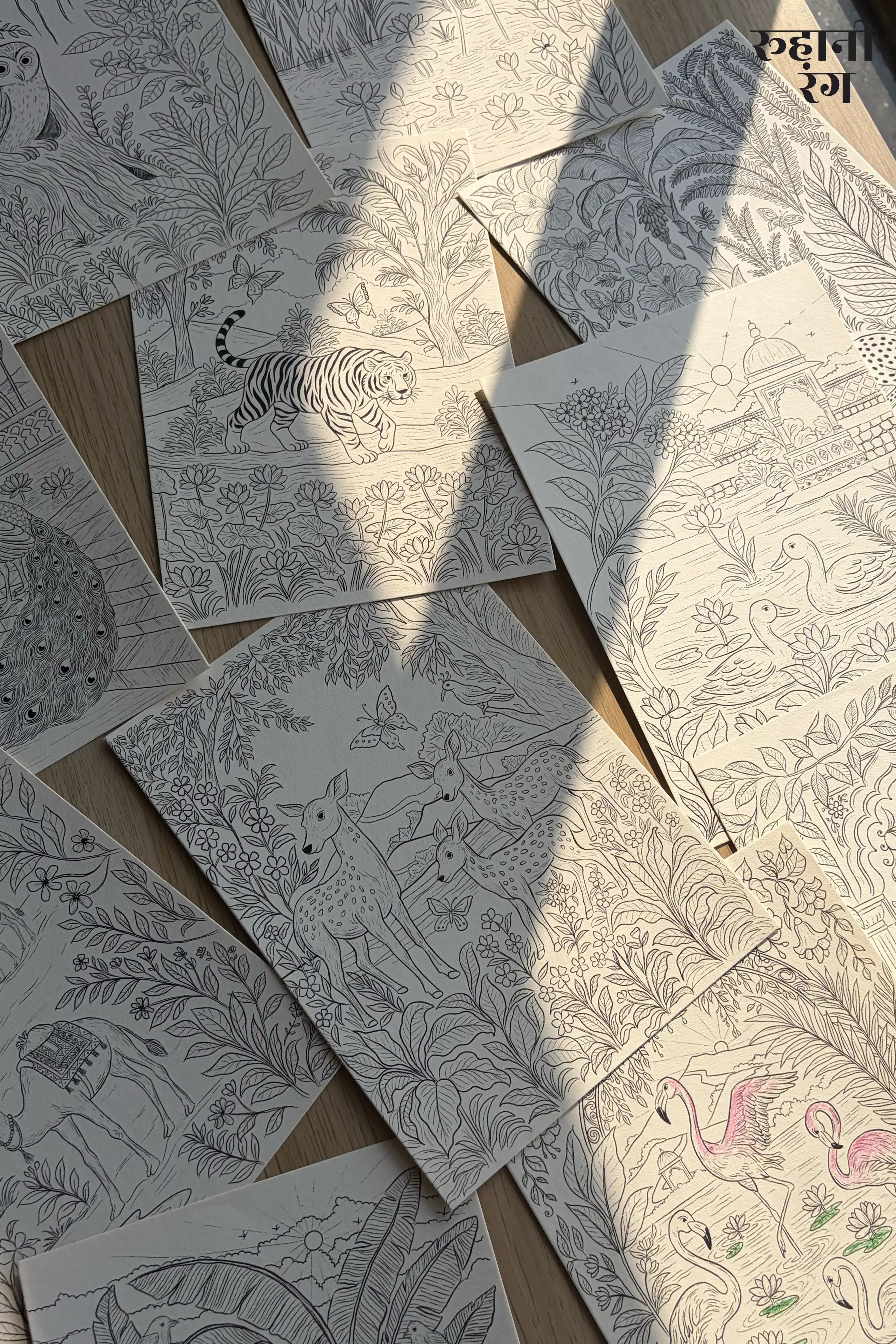 Ve Rang Colouring In Colouring Pages – Roohani Rang