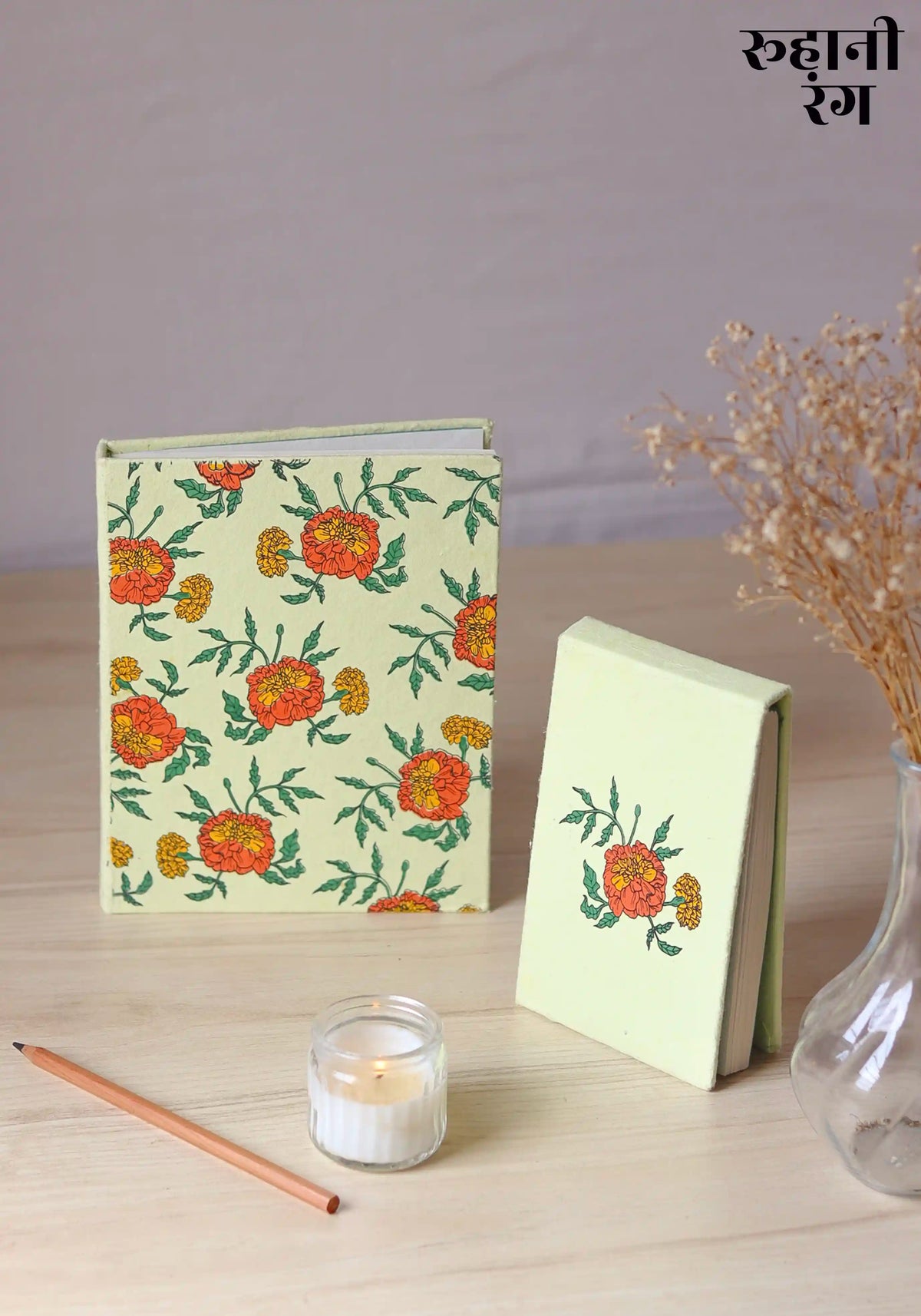 Genda Phool Sketchbooks - Set of 2 (A5 and A6)