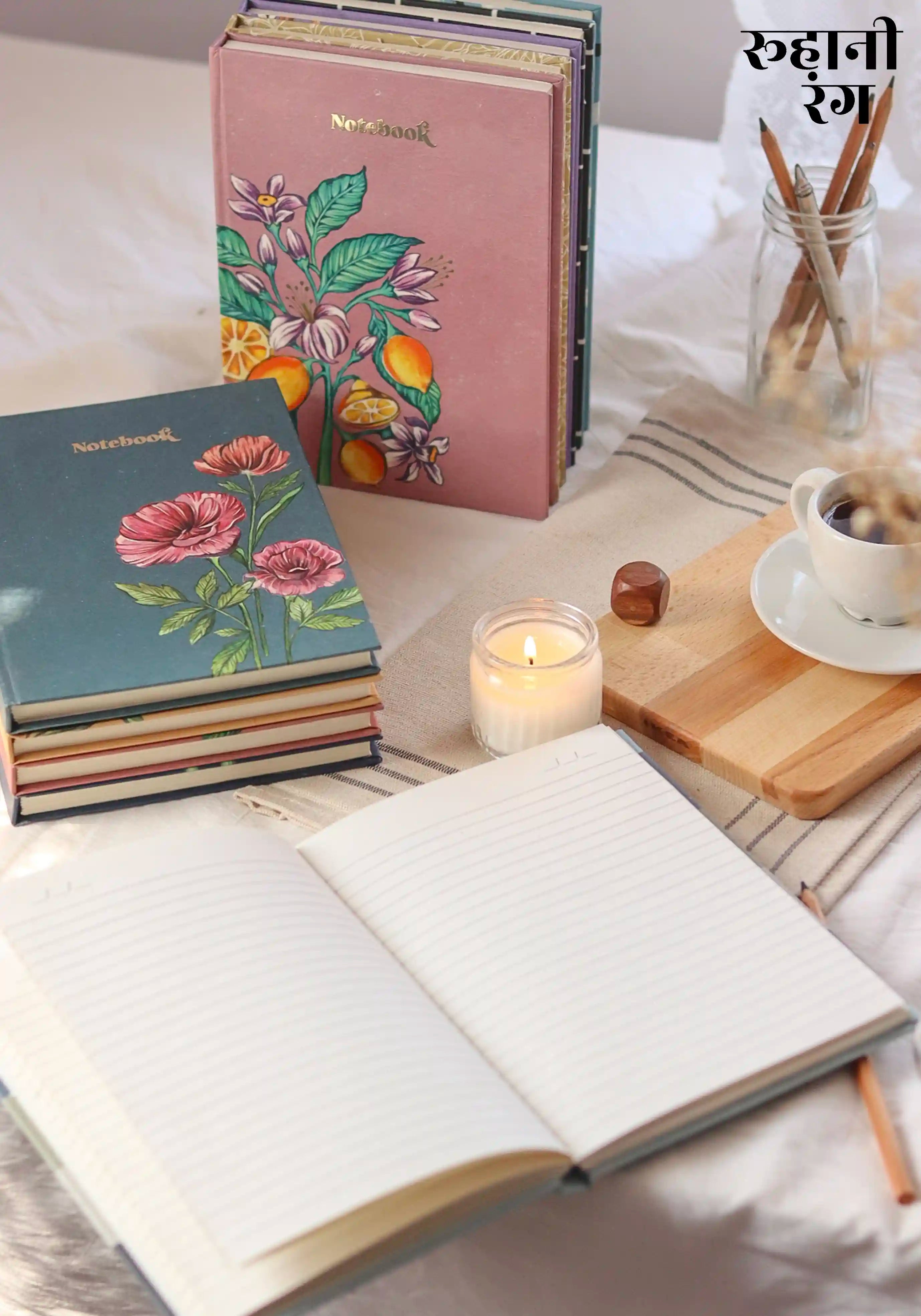 Virginia Ruled Journal Ruled Journal - Sapphire Lines – Roohani Rang