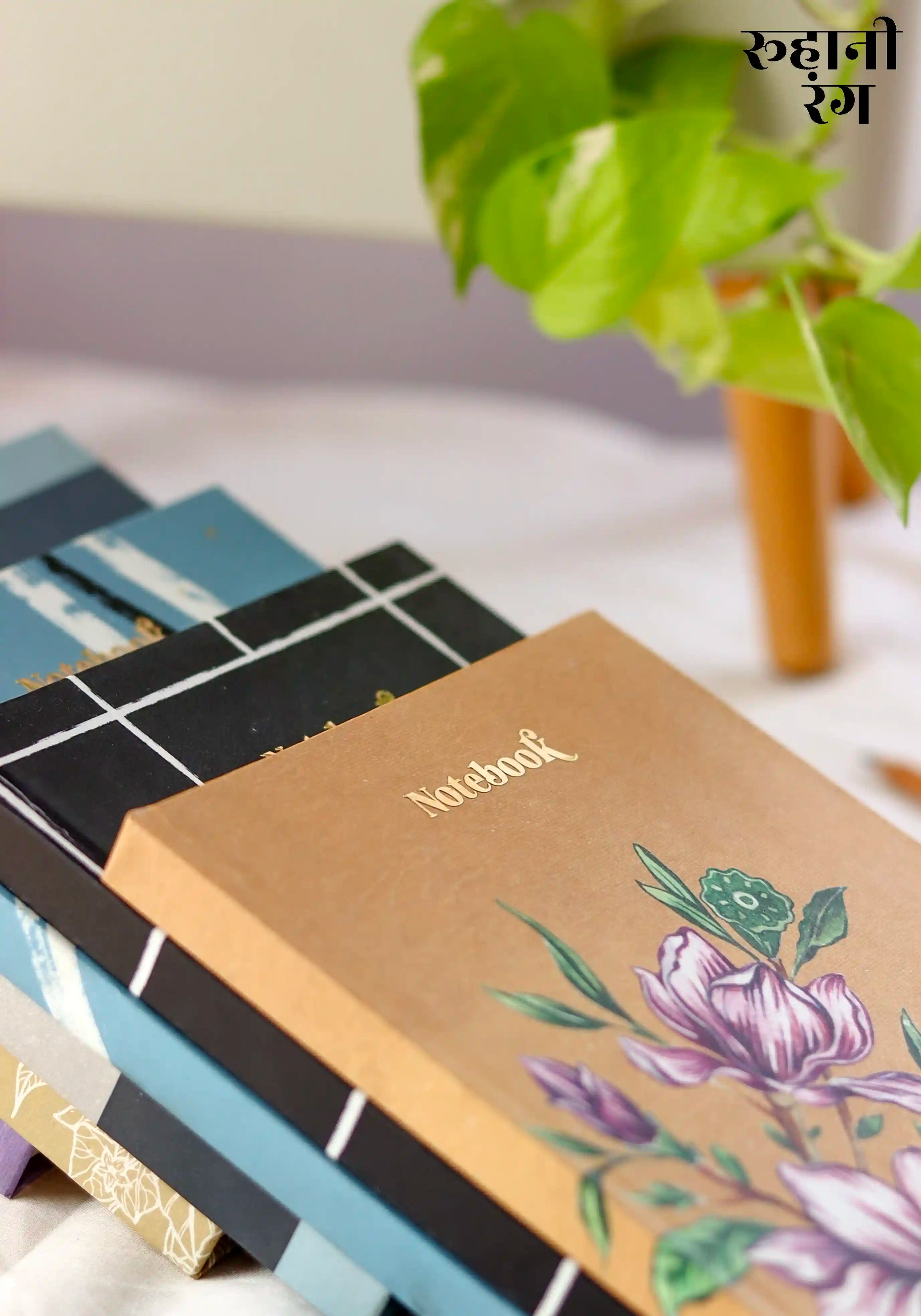 Virginia Ruled Journal Ruled Journal - Magnolia Pink – Roohani Rang