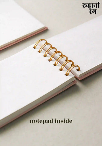 Notebook & Notepad | Gulmohar Black