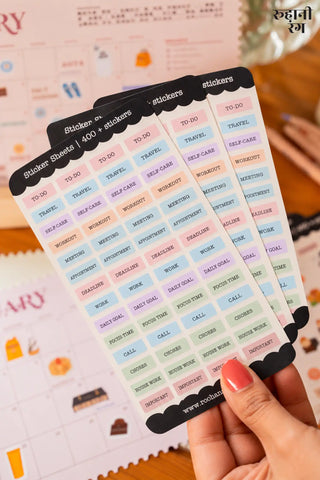 Analog Sticker Sheets